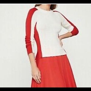 BCBGMAXAZRIA Striped merino sweater XXS